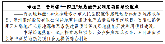 地大熱能：貴州新能源發(fā)展“十四五”規(guī)劃地?zé)嵬顿Y超100億！